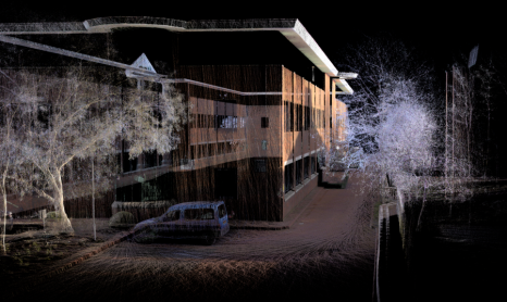 라이카 지상 LiDAR 스캔 데이터