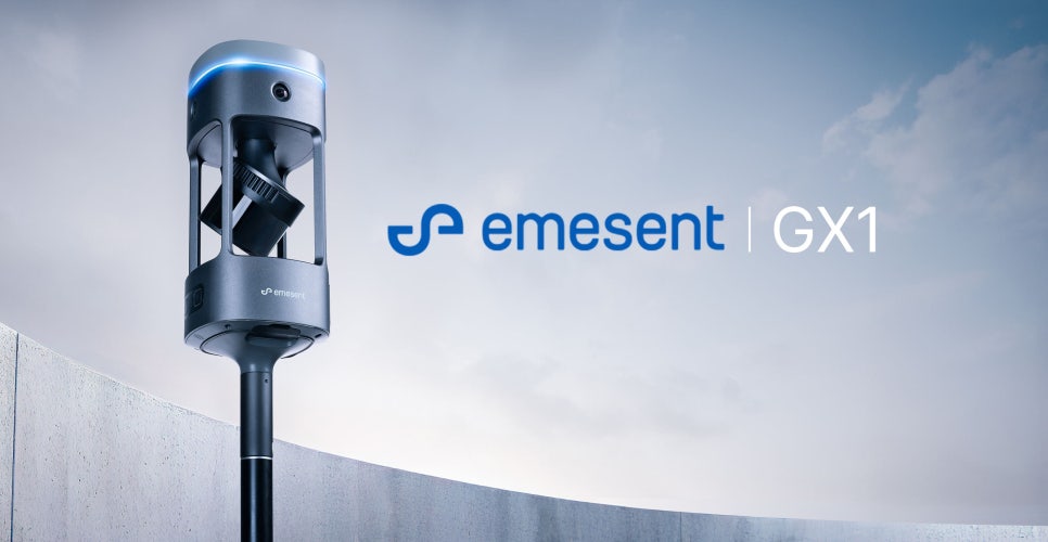 Emesent GX1 RTK SLAM 모바일 LiDAR 3D스캐너