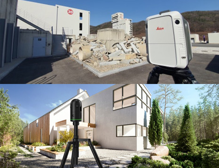 RTC360 및 BLK360 고정형 LiDAR