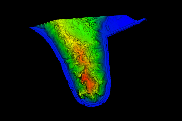 Hovermap SLAM 라이다로 산림 지형, 지면, 경사면 3D스캔 데이터 확인