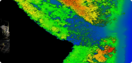 3D측정을 통해 Erosion Monitoring, 부식 및 침식부분 모니터링 이미지